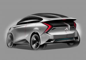 Mitsubishi Concept CA-MiEV 2013 года 